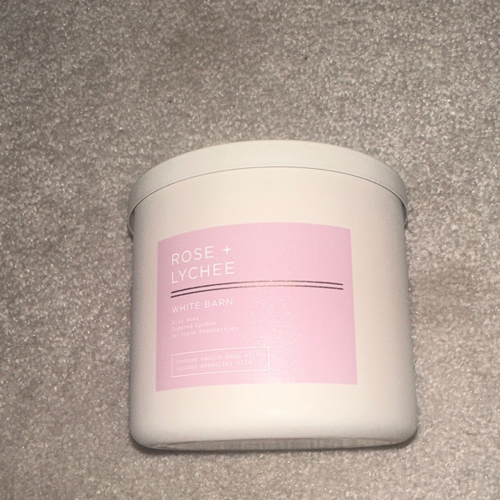 Discontinued Rose and Lychee Candle